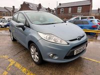 Used Ford Fiesta Zetec 2009 Blue Hatchback