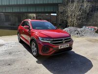 Used VW T-Roc R-line 150 HP (110 kW) 2022 Red SUV