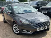 Used Ford Focus Titanium 125 HP (91 kW) 2015 Grey Hatchback