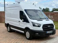 Used Ford Transit 130 HP (95 kW) 2021 White Van