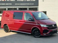 Used VW T6.1 Sportline 204 HP (150 kW) 2023 Red Van