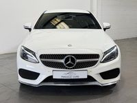 Used Mercedes C220 AMG line 170 HP (125 kW) 2016 White Coupe