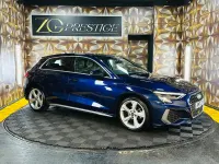 Used Audi A3 Sportback S-Line 150 HP (110 kW) 2021 Blue Hatchback