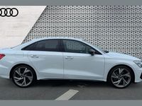 Used Audi S3 Black Edition 306 HP (225 kW) 2024 White Sedan