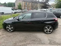 Used Peugeot 308 GT-line 120 HP (88 kW) 2016 Black Hatchback