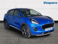 Used Ford Puma Titanium 125 HP (91 kW) 2021 Blue SUV