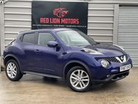 Used Nissan Juke Acenta 115 HP (84 kW) 2018 Blue SUV