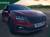 Used Skoda Fabia Monte Carlo 114 HP (83 kW) 2024 Velvet red metallic black magic pearl effect Hatchback