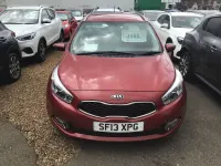 Used Kia Ceed 128 HP (94 kW) 2013 Red Hatchback