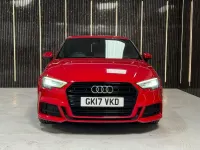 Used Audi A3 S-Line 2017 Red Hatchback
