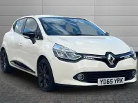 Used Renault Clio Dynamique 89 HP (65 kW) 2015 White Hatchback