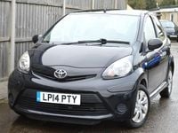 Used Toyota Aygo 68 HP (50 kW) 2014 Black Hatchback