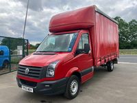 Used VW Crafter 109 HP (80 kW) 2015 Red Van
