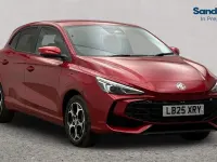 Used MG MG3 Trophy 194 HP (142 kW) 2024 Tri coat  dynamic red Hatchback