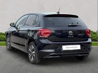 Used VW Polo Match 80 HP (58 kW) 2021 Black Hatchback