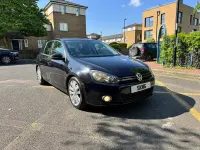 Used VW Golf VI SE 122 HP (89 kW) 2010 Black Hatchback