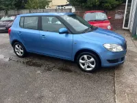 Used Skoda Fabia SE 2013 Blue Hatchback