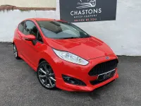 Used Ford Fiesta ST-Line 125 HP (91 kW) 2017 Red Hatchback