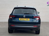 Used Skoda Karoq SE L 115 HP (84 kW) 2018 Blue SUV