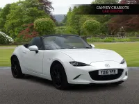 Used Mazda MX5 2018 White Cabriolet