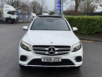 Used Mercedes GLC220 AMG line 2018 White SUV