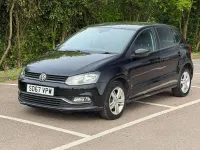 Used VW Polo Edition 60 HP (44 kW) 2017 Black Hatchback