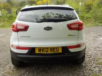 Begagnad Kia Sportage 115 HK (84 kW) 2012 Vit SUV
