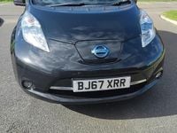 Used Nissan Leaf Tekna 80 kW (109 HP) 2017 Black Hatchback