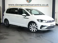 Used VW Touran R-line 150 HP (110 kW) 2020 White MPV