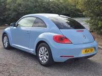 Used VW Beetle 105 HP (77 kW) 2015 Blue Hatchback