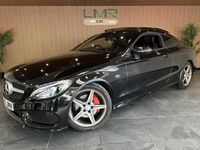 Used Mercedes C220 AMG line 2016 Black Coupe