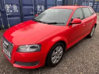 Used Audi A3 100 HP (73 kW) 2008 Red Hatchback