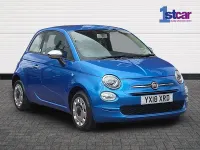 Used Fiat 500 Mirror 69 HP (50 kW) 2018 Blue Hatchback