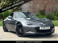 Used Mazda MX5 Inclusive 160 HP (117 kW) 2018 Grey Cabriolet