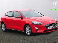 Used Ford Focus Zetec 125 HP (91 kW) 2021 Red Hatchback