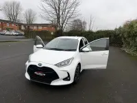 Used Toyota Yaris Design 2022 White Hatchback