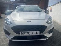 Used Ford Focus ST-Line X 120 HP (88 kW) 2020 Silver Hatchback