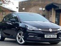 Used Vauxhall Astra SRi 105 HP (77 kW) 2016 Black Hatchback