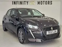 Used Peugeot 208 Active Premium 100 HP (73 kW) 2022 Black Hatchback