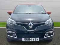 Used Renault Captur Dynamique 120 HP (88 kW) 2014 Black/orange SUV