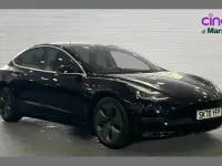 Used Tesla Model 3 Long Range AWD 366 kW (498 HP) 2020 Black Sedan