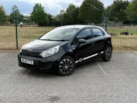 Used Kia Rio Air 75 HP (55 kW) 2013 Black Hatchback