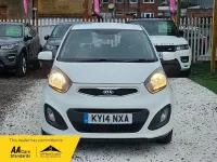 Used Kia Picanto Air 68 HP (50 kW) 2014 White Hatchback