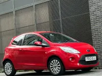 Used Ford Ka Zetec 69 HP (50 kW) 2013 Red Hatchback