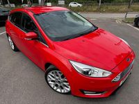 Used Ford Focus Titanium X 182 HP (133 kW) 2016 Red Hatchback