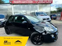 Used Vauxhall Adam 68 HP (50 kW) 2018 Black Hatchback
