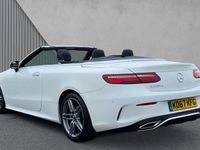 Used Mercedes E220 AMG Line Premium 194 HP (142 kW) 2018 Polar white Cabriolet