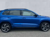New Skoda Karoq SportLine 150 HP (110 kW) 2025 Race blue SUV