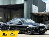 Used BMW 218 Sport Line 136 HP (100 kW) 2016 Black Coupe