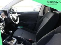 Used Skoda Fabia Colour Edition 94 HP (69 kW) 2024 Brilliant silver metallic body / black magic pearl effect roof Hatchback